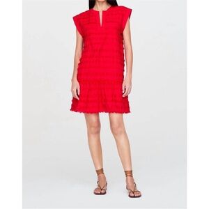 NEW MARIE OLIVER herra mini dress in salsa